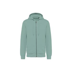 Экологичная толстовка с капюшоном на молнии Kariban French Terry