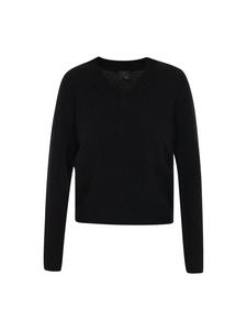 Женский свитер черного цвета DreiMaster