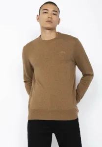 Джемпер col rond Schott, Camel