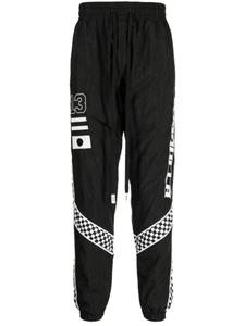Haculla Racer Overload logo-print track pants, черный