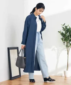 Платье-рубашка с поясом Avv, цвет Navy