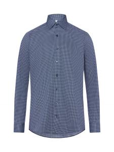 Рубашка делового кроя Slim Fit OLYMP, темно-синий