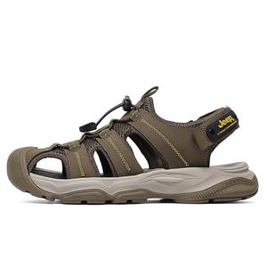 Jeep Мужские противоскользящие треккинговые ботинки для речных походов коричневые, цвет Brown