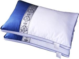 DUYHBAWRS Хлопковая наволочка с контрастным этническим принтом