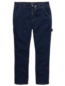 Джинсы из темно-синего денима Men Plus