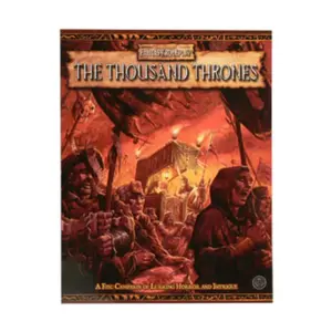 Thousand Thrones, Warhammer Fantasy Roleplay (2nd Edition) (Black Industries), мягкая обложка