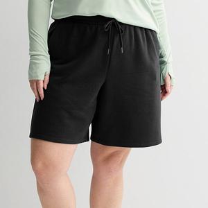 Шорты лонглайн Plus size Tek Gear, Mineral Black