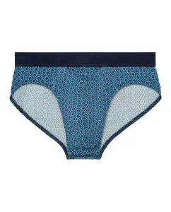 Мужские трикотажные слипы из модала и хлопка с принтом Hom, мультиколор