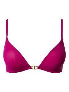 Верх бикини с подкладкой Oval T TWINSET, розовый