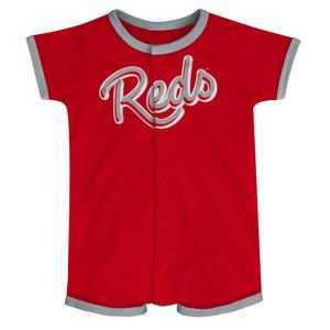 Красный комбинезон для младенцев Cincinnati Reds Power Hitter Outerstuff