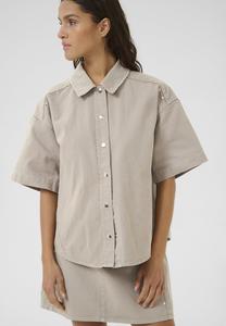 Блузка на пуговицах Karen by Simonsen, серый