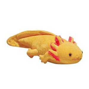 Плюшевая кукла Q KUNGFU AMPHIBIAN высота 45см/80см OLOEY, желтый