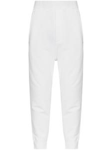 DSQUARED2 спортивные брюки с вышитым логотипом, белый