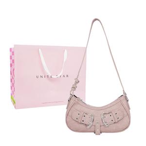 UNITE STAR Кожаная сумка через плечо, Cherry Blossom Pink