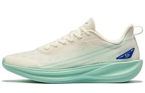 Водный Дрифт 5.0 Амортизирующие, Износостойкие Низкие Беговые Кроссовки Мужские Микрокристальный Белый Нефритово-Зеленый Erke
