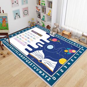 Budis Ковер 80х120 см для спальни/гостиной, утолщенный звукоизолирующий, с противоскользящим покрытием