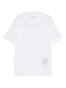 Хлопковая футболка Yes London, белый