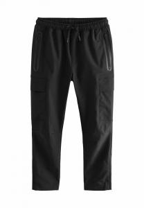 Брюки карго TAPERED LEG-REGULAR FIT Next, черный