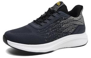 Повседневные кроссовки мужские низкие синий/черный HLA