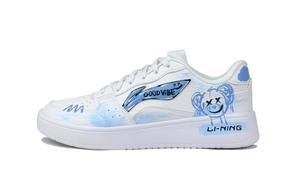 LINING Acer Truncatum устойчивые к истиранию, легкие и дышащие низкие кроссовки для скейтбординга мужские Blue