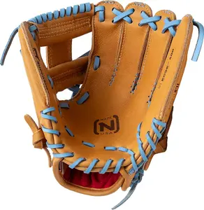 Перчатки Nokona 11,5 дюйма S-1 Edge 400 Series 2025 г, цвет Tan/Blue