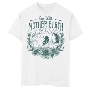 Футболка Disney Pocahontas One с рисунком «Мать-Земля» для мальчиков 8–20 лет Disney