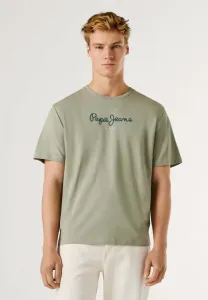 Футболка с принтом eggo Pepe Jeans, Palm Green