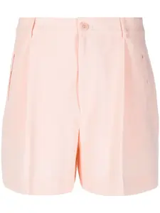 Шорты строгого кроя со складками Lauren Ralph Lauren, розовый