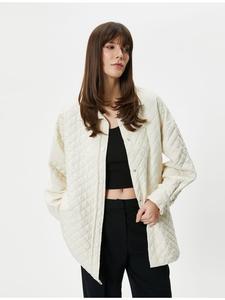 Блейзер KOTON, бежевый