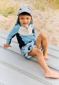 Шапочка для плавания cecilia, унисекс Liewood, Shark/Dove Blue