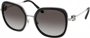 Солнцезащитные очки с серым градиентом от Ralph Lauren, 90018g - Black - Gradient Grey