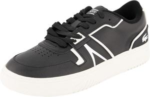 Lacoste мужские L001 Baseline кожаные кроссовки, Black