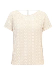 CARTOON Кружевной топ со спущенными плечами в цвете «эгг-ног»