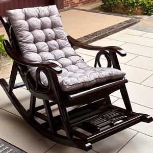 Yu Senyi Кресло-качалка из ротанга shuangpin xiaoyao, 3 coffee colors, с подушкой