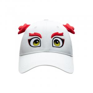 ANTA Хлопковая твилловая бейсболка унисекс молочно-белого цвета, Cream White