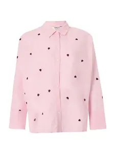 ONLY Рубашка 'ONLNEW LINA' в цвете Rose