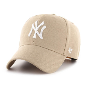 Кепка MLB New York Yankees MVP Snapback 47, хаки