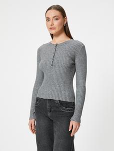 Свитер Koton, серый