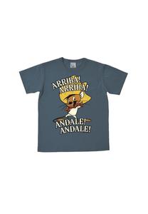 Футболка Easyfit Looney Tunes — Arriba! Андейл! LOGOSHIRT, цвет Stone Blue