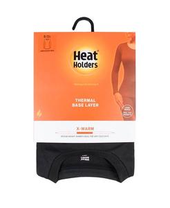 Женские топы X-Warm с базовым слоем Heat Holders, черный