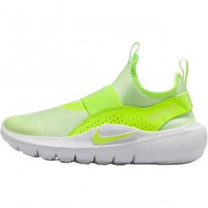 Nike Flex Runner 4 низкие детские беговые кроссовки yellow white kids'