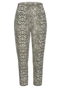 LASCANA Брюки с зауженным низом в бежевом цвете