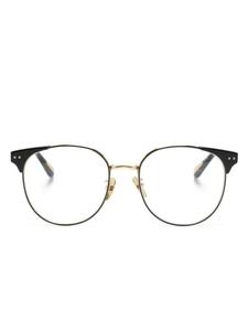 Linda Farrow очки Spence в круглой оправе, золотой