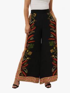 Reyna Floral широкие брюки Raishma, Black
