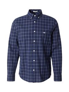 GANT Рубашка на пуговицах 'Classic' Regular fit в цвете Navy, темно-синяя