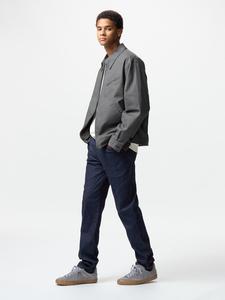 Джинсы ezy/длинные Uniqlo, темно-синий