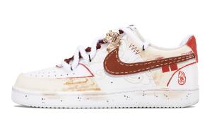 Женские низкие скейтерские кроссовки Court Vision Abrasion Resistant Frost White Red Gold Nike, Frost белый красный золотой