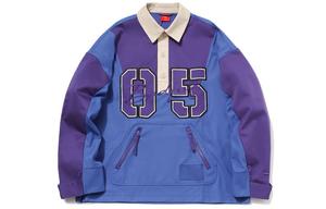 LiNing Унисекс поло синего цвета