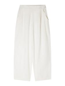 Широкие брюки Bershka, от белого