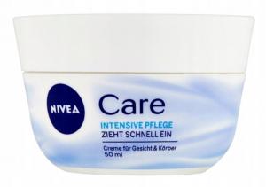 Nivea Care, Крем для лица, рук и тела, 50мл